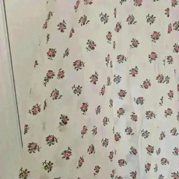 Vintage Barbizon floral cotton dress sleepwear size large - Picture 2 of 5